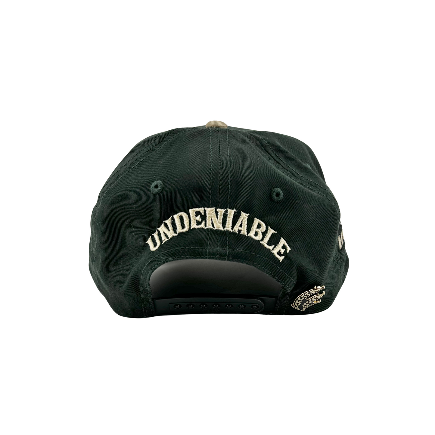 Green & Tan "HUSTLE" Cap